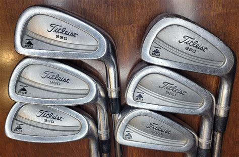 titleist 990 dci irons year